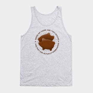 Two Wolves Marranitos Pan Dulce Funny Mexican Food Tank Top